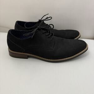 Oxfords Mens 11w Black Dublin Lace Up Pointed Classic Formal Semi Office Shoes